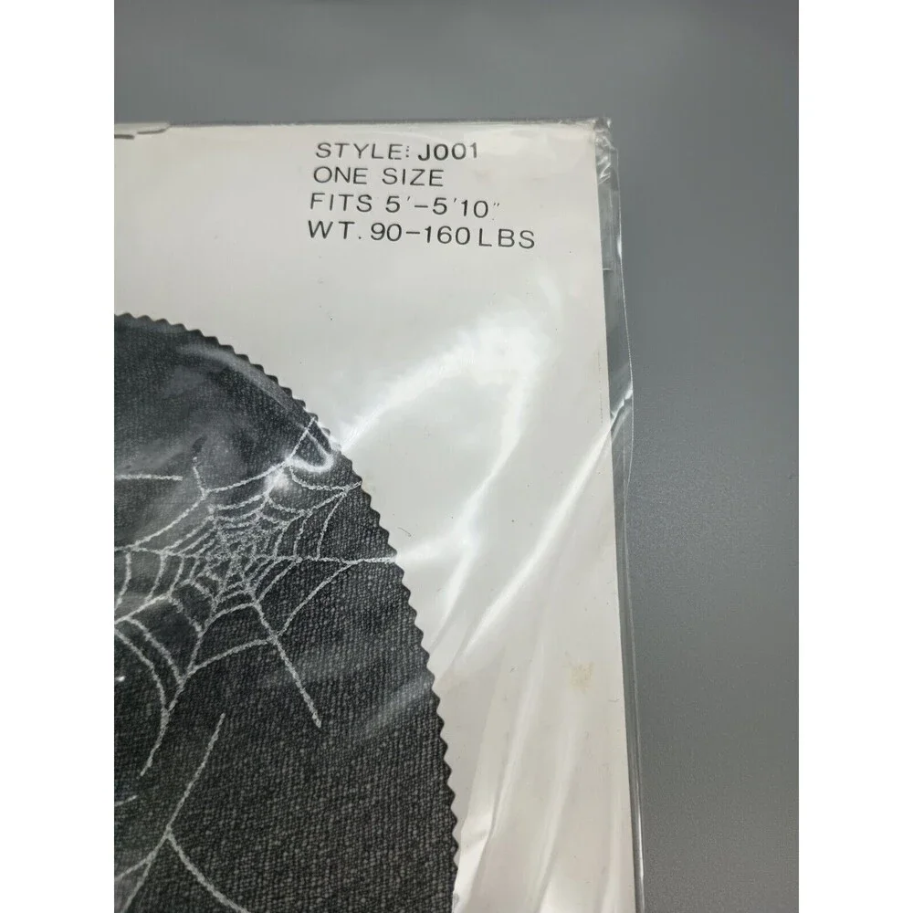 Vintage Cyico Spiderweb Pantyhose Halloween Costume J001 One Size